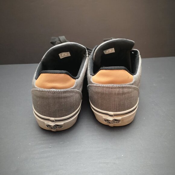 Vans Atwood Ortholite Deluxe Comfort Men's Size 9.5 Dark Grey Sneakers - Picture 5 of 9